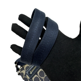 COACH SIGNATURE PATCH BLACK CROSSBODY BAG