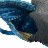 COACH NYLON SIGNATURE BLUE CROSSBODY BAG