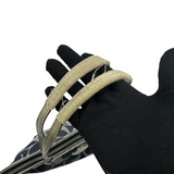 COACH SILVER SIGNATURE TOTE BAG