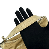 COACH SIGNATURE GOLD SHOULDER BAG