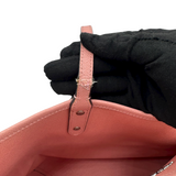 COACH SIGNATURE PINK TRIM TOTE BAG