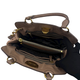 MIU MIU MATELASSÉ LEATHER TOP HANDLE BAG