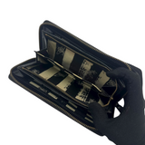 VIVIENNE WESTWOOD BLACK ORB ZIP WALLET