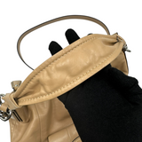 COACH TAN LEATHER HOBO BAG