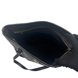 COACH BROWN SIGNATURE TOTE BAG