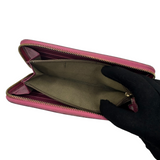 FENDI PINK ZIP-AROUND WALLET