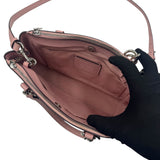 COACH PINK SIGNATURE SATCHEL