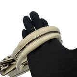 COACH WHITE LEATHER SHOULDER BAG