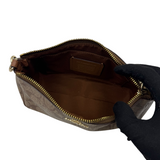 COACH SIGNATURE CANVAS SHOULDER BAG
