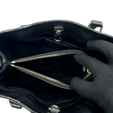 COACH SIGNATURE GLOSSY LEATHER SATCHEL