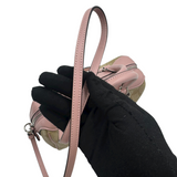 COACH SIGNATURE PINK SATCHEL BAG