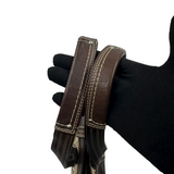 COACH SIGNATURE TURNLOCK SATCHEL BAG