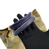 COACH KHAKI STRIPE NYLON TOTE BAG