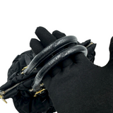 PRADA NAPPA GATHERED TESSUTO BAG