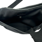 COACH BLACK NYLON SHOULDER BAG