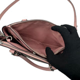COACH PINK SIGNATURE SATCHEL