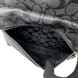 COACH BLACK SIGNATURE BACKPACK