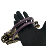 COACH PURPLE SIGNATURE HAMPTON TOTE