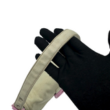 FENDI CANVAS BAGUETTE BAG PINK BUCKLE