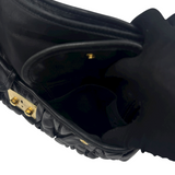 MIU MIU MATELASSÉ BLACK LEATHER HANDBAG