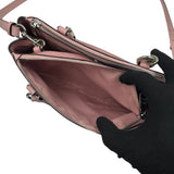 COACH PINK SIGNATURE SATCHEL