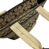COACH SIGNATURE CANVAS TOTE BAG