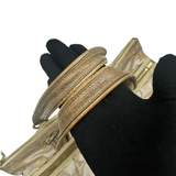 COACH GOLD SIGNATURE TOTE BAG