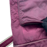 COACH NYLON CRANBERRY CROSSBODY BAG