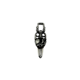 CHROME HEARTS HEART DAGGER ZIPPER PULL