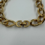 DIOR CD LINK CHAIN GOLD BRACELET