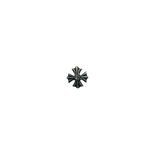 CHROME HEARTS PLUS DIAMOND STUD EARRING