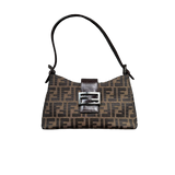 FENDI ZUCCA MAMMA BUCKET HANDBAG