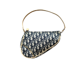 DIOR BLUE TROTTER SADDLE BAG