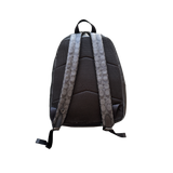 COACH BLACK MONOGRAM LEATHER BACKPACK