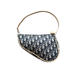 DIOR BLUE TROTTER SADDLE BAG
