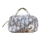 DIOR NUMBER 2 TERRY CLOTH GREY MINI BAG