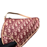 DIOR RED TROTTER SADDLE BAG