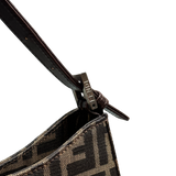 FENDI ZUCCA MAMMA BUCKET HANDBAG