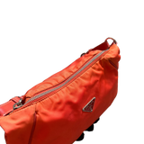 PRADA NYLON ORANGE HANDBAG