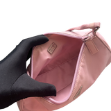 PRADA NYLON PINK POCHETTE HANDBAG
