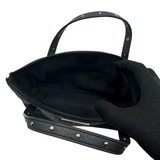 CHRISTIAN DIOR BLACK STREET CHIC TROTTER HANDBAG