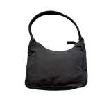 PRADA NYLON BLACK HOBO HANDBAG