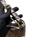 LOUIS VUITTON MANON PM GREY MONOGRAM BAG