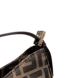 FENDI ZUCCA BROWN HANDBAG