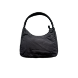PRADA NYLON BLACK HOBO HANDBAG