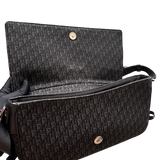 DIOR BLACK TROTTER LONG CHIC HANDBAG