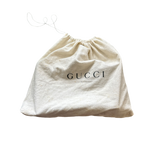 GUCCI BLACK MONOGRAM TOTE BAG