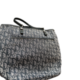 DIOR BLUE TROTTER TOTE BAG
