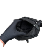 PRADA NYLON BLACK BUCKLE SHOULDER BAG