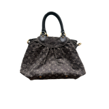 LOUIS VUITTON DENIM MONOGRAM NEO CABBY MM BLACK BAG